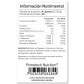Información nutricional de Mezcla de Magnesio TRIMAG-200 Primetech ingredientes