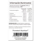 Información nutricional de N-Acetil Cisteína NAC-600 Primetech ingredientes