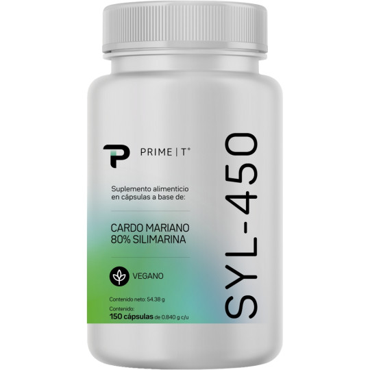 Silimarina SYL-450 Primetech frente