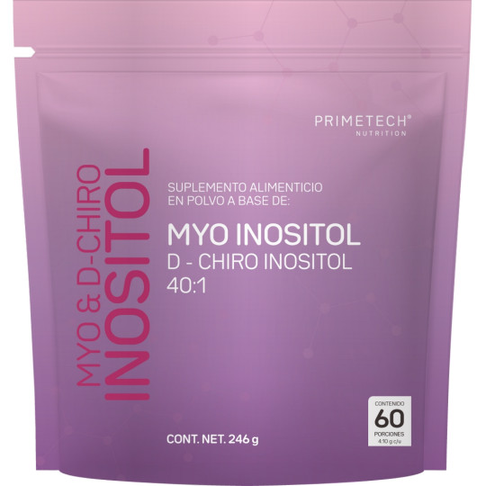 MYO & D-CHIRO INOSITOL Primetech frente