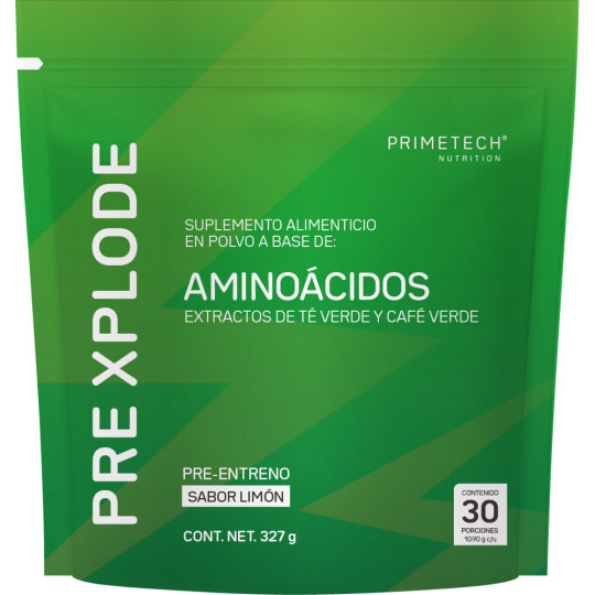 Pre-Xplode Primetech Limón frente
