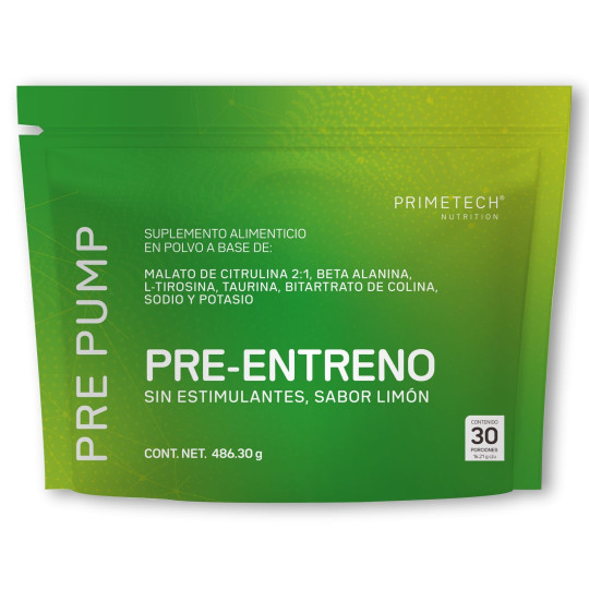 Pre Entreno Pre Pump Primetech