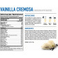 Tabla nutricional de Isopure Zero Carb 4.5 lb Vainilla ingredientes (en español)