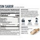 Tabla nutricional de Isopure Zero Carb 4.5 lb Sin Sabor ingredientes (en español)