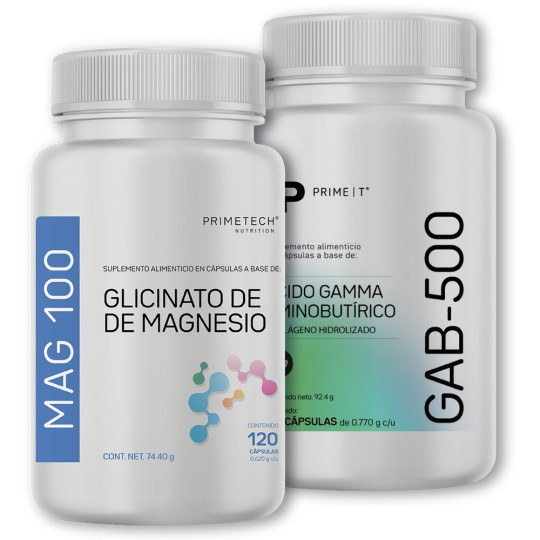 Magnesio y Gaba Primetech