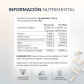 Tabla nutricional de CALOSTRO 400 IInmunoglobulina Primetech ingredientes