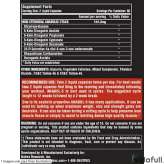 Información nutricional de Anabol 5 Black Nutrex ingredientes