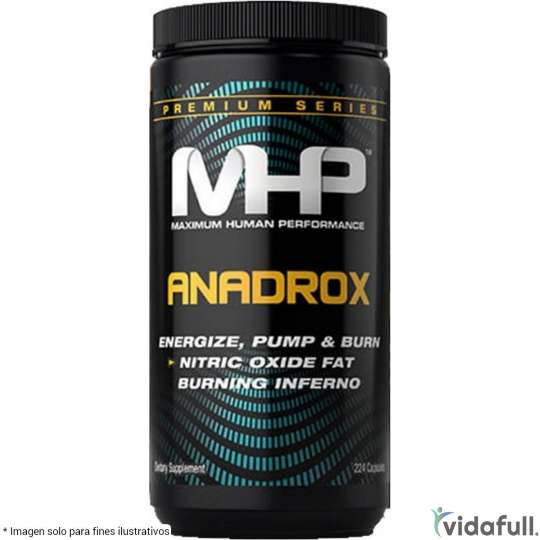 Anadrox MHP Pre-Entrenamiento de MHP Ganar musculo y marcar musculo
