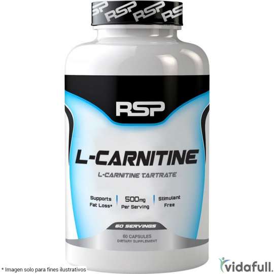 L-Carnitina RSP Carnitina de RSP Nutrition Ganar musculo y marcar musculo