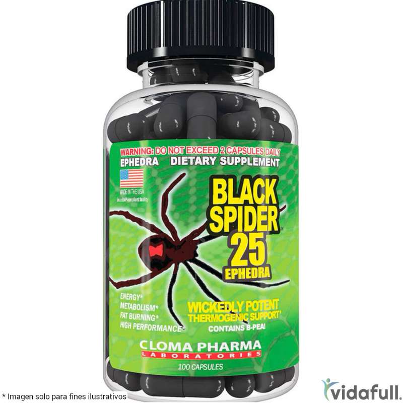 Black Spider 25 Cloma Pharma Black Spider 25 Cloma Pharma