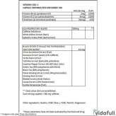 Información nutricional de Black Spider 25 Cloma Pharma ingredientes Información nutricional de Black Spider 25 Cloma Pharma ingredientes