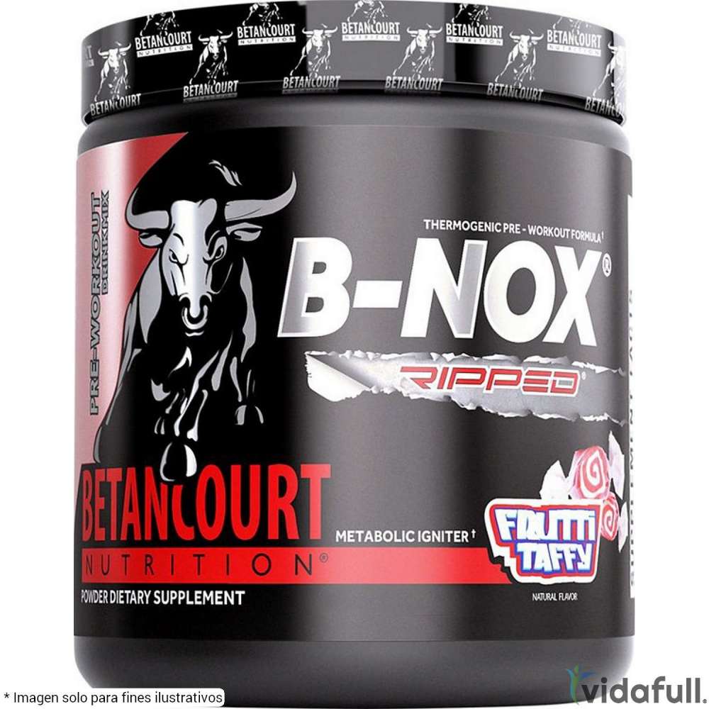 B-NOX Ripped Betancourt Pre-Entrenamiento de Betancourt Nutrition Ganar musculo y marcar musculo