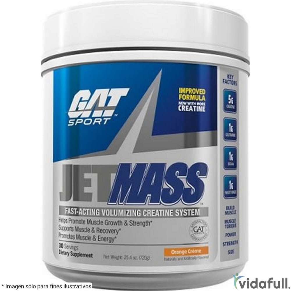 JetMASS GAT Post-Entrenamiento de GAT Ganar musculo y marcar musculo