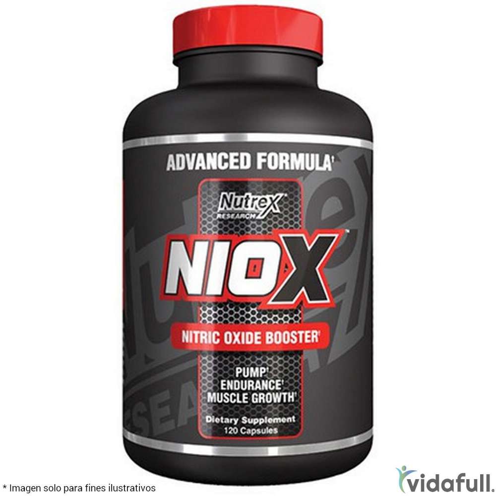 Niox ULTRA Nutrex Pre-Entrenamiento de Nutrex Ganar musculo y marcar musculo