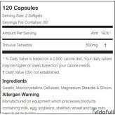 Tribulus Ronnie Coleman información nutrimental