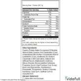 Información nutricional de 100% Casein Fusion SAN ingredientes