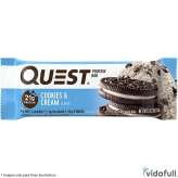 Barrita de proteína Quest Cookies & Cream