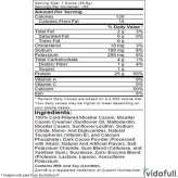 Información nutricional de Elite Casein Dymatize ingredientes