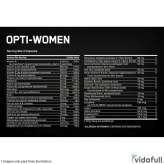 Información nutricional de Opti Women ON ingredientes
