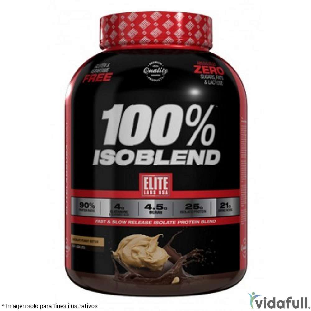 100% Isoblend Elite Labs Proteína de Elite Labs USA Ganar musculo y marcar musculo