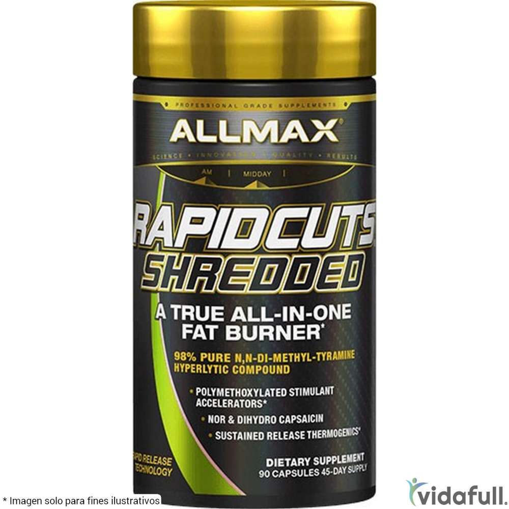 Rapidcuts Shredded Allmax Termogénicos de Allmax Nutrition Ganar musculo y marcar musculo
