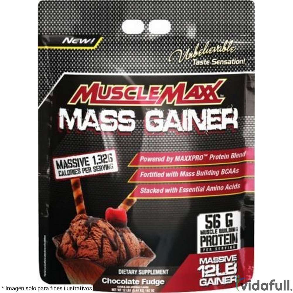 MuscleMaxx Mass Gainer Allmax Ganador de Allmax Nutrition Ganar musculo y marcar musculo