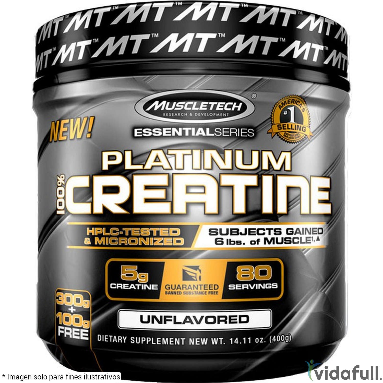 Platinum Creatina Muscletech precio México