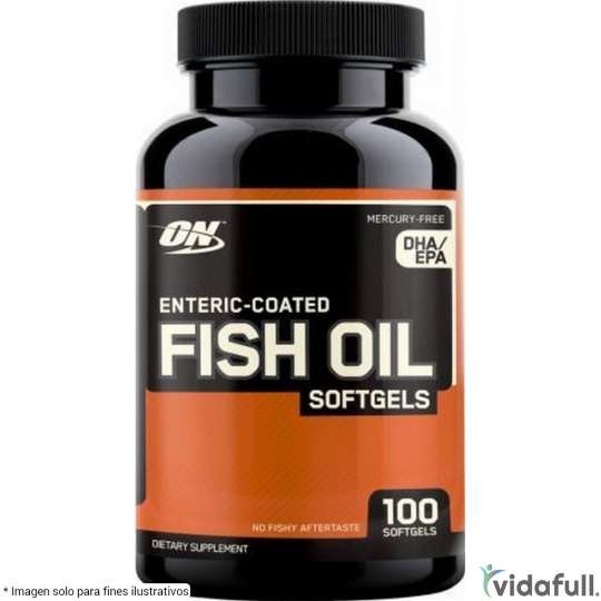 Aceite de Pescado ON Vitaminas y minerales de ON Optimum Nutrition Ganar musculo y marcar musculo