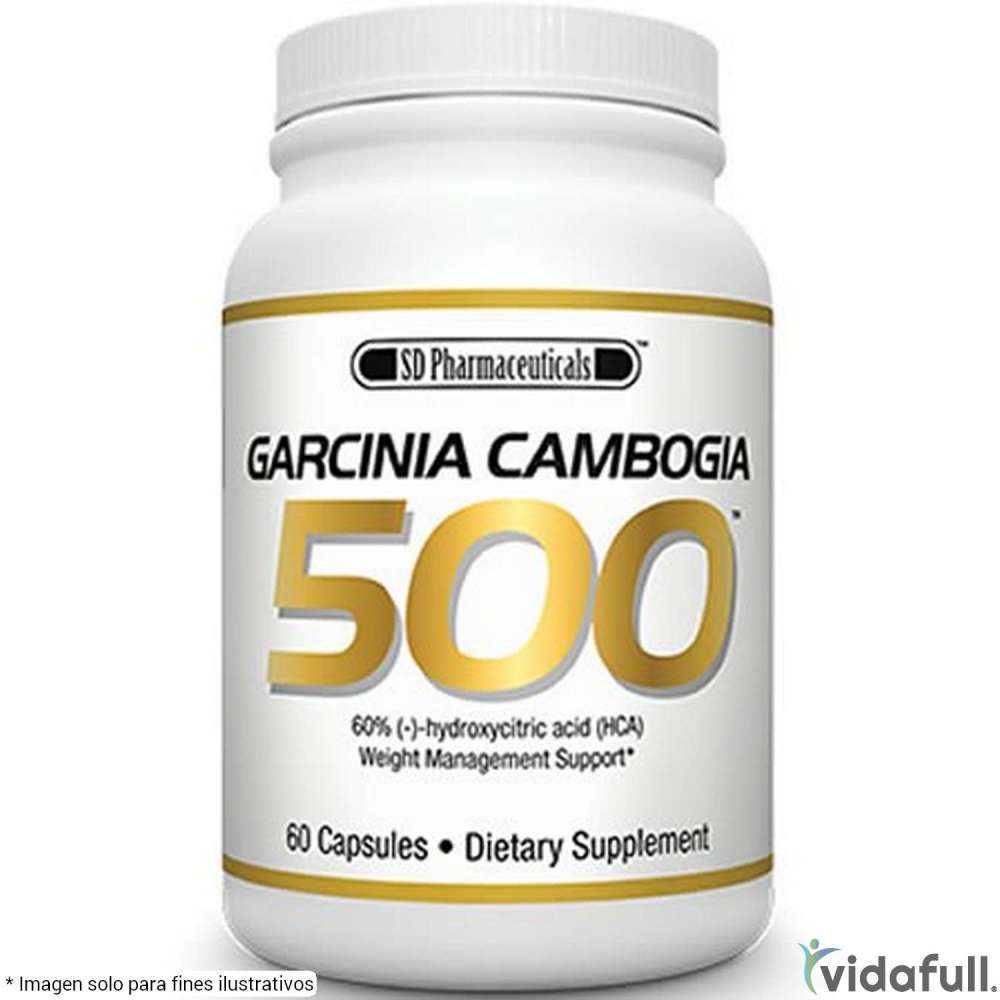 Garcinia cambogia 500 SD Vitaminas y minerales de SD Pharmaceuticals Bajar de Peso Bien