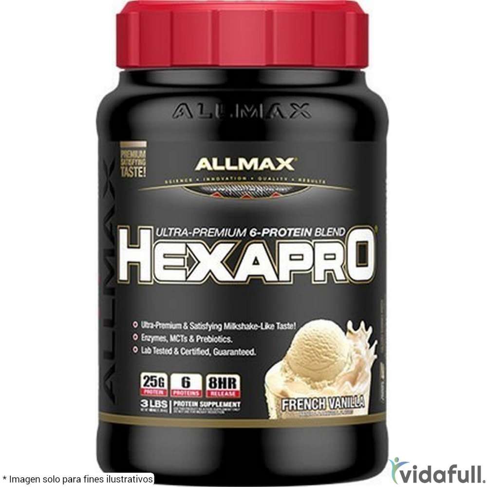 Hexapro Allmax Proteína de Allmax Nutrition Ganar musculo y marcar musculo