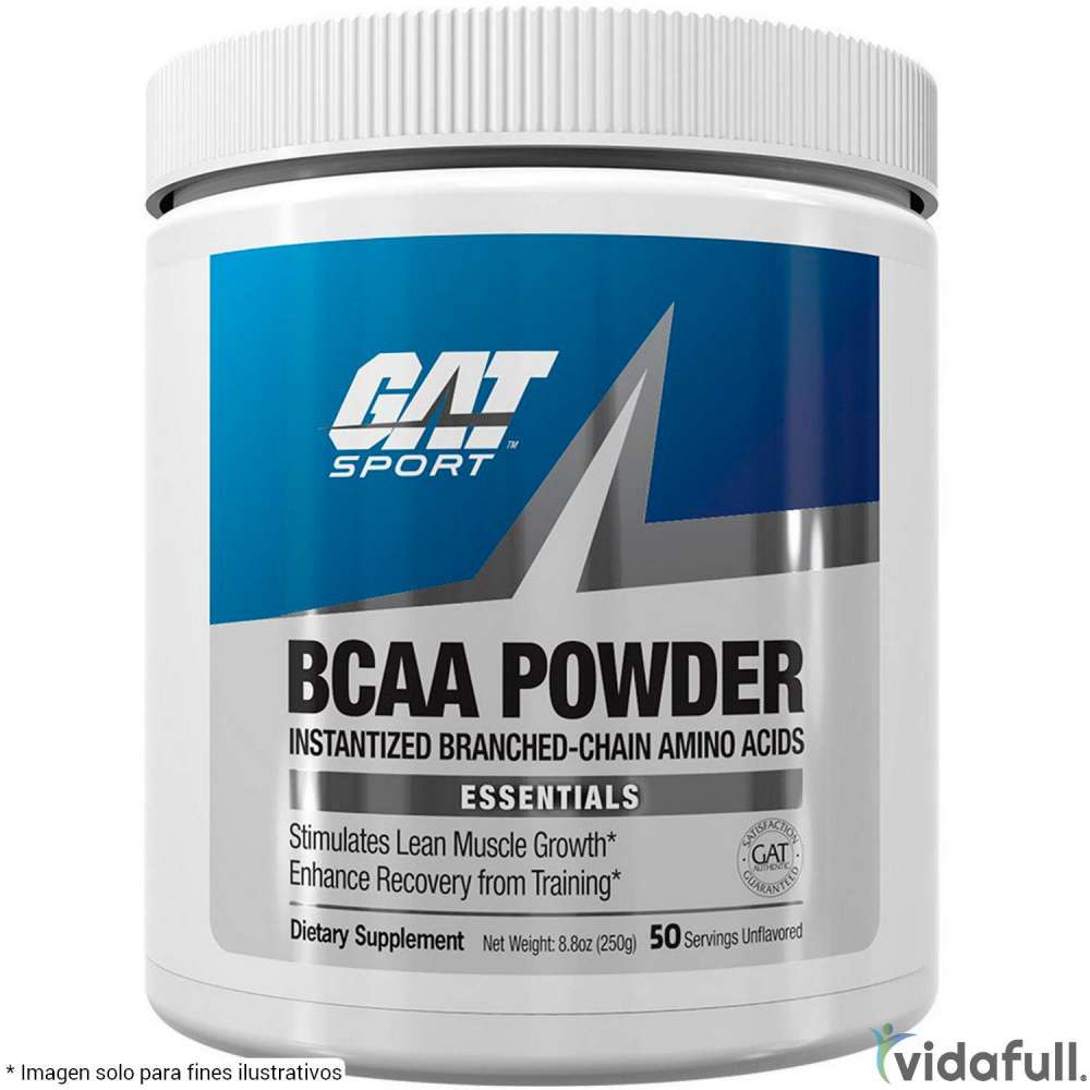 GAT BCAA POWDER Aminoácidos de GAT Ganar musculo y marcar musculo