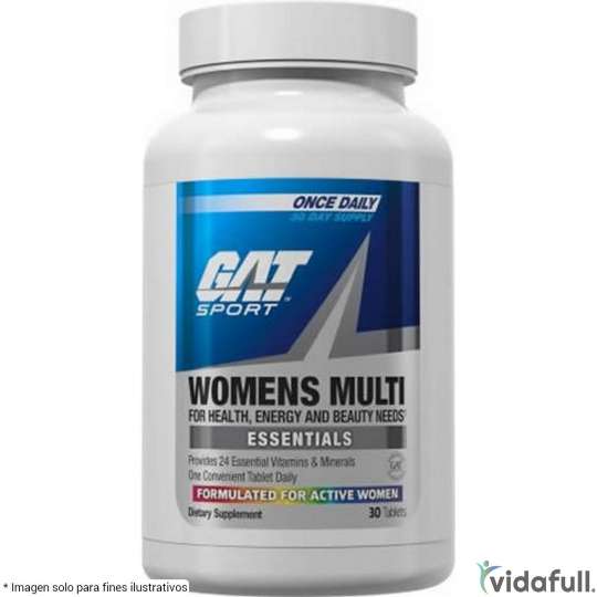 Womens Multi GAT Vitaminas y minerales de GAT Ganar musculo y marcar musculo