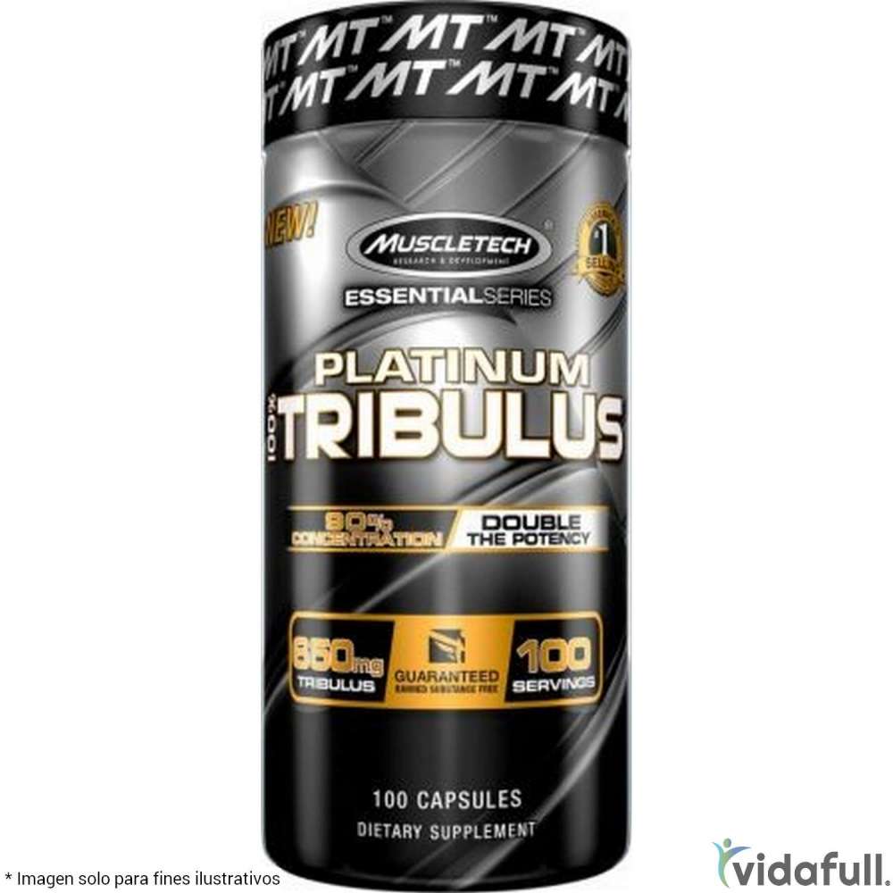 Platinum 100% Tribulus Muscletech Precursor de Muscletech Ganar musculo y marcar musculo