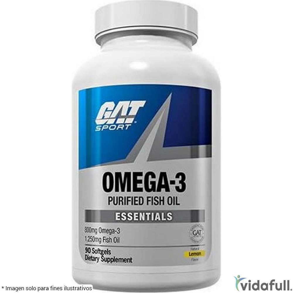 Omega 3 90 tabs GAT Ácidos Grasos de GAT Bajar de Peso Bien