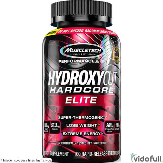 Hydroxycut Hardcore Elite Muscletech 100 caps