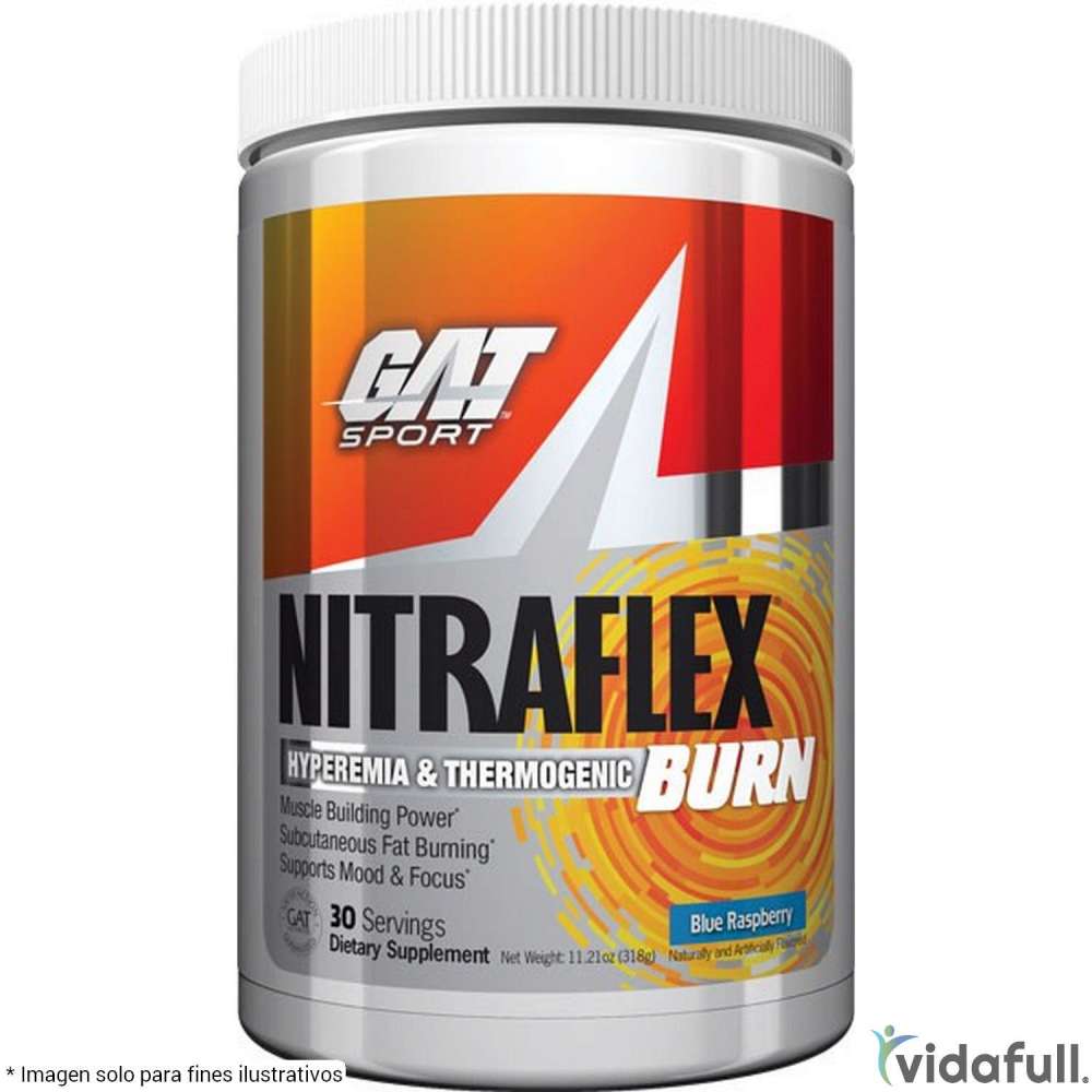 Nitraflex Burn GAT Pre-Entrenamiento de GAT Ganar musculo y marcar musculo