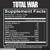 Total War Redcon1 tabla nutrimental