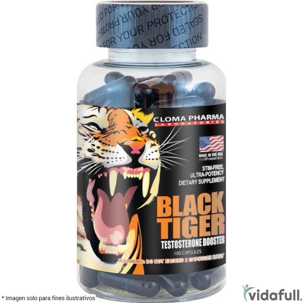 Black Tiger ClomaPharma Precursor de Cloma Pharma Ganar musculo y marcar musculo