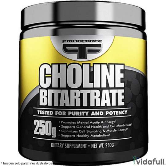 Colina Bitartrato PrimaForce Vitaminas y minerales de PrimaForce Ganar musculo y marcar musculo