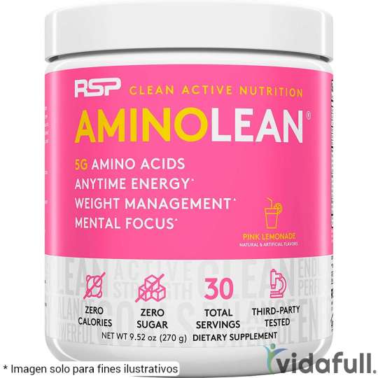 Amino Lean RSP Nutrition Aminoácidos de RSP Nutrition Ganar musculo y marcar musculo