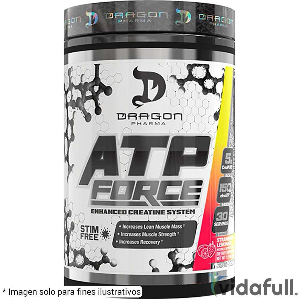 ATP Force Dragon Pharma Creatina de Dragon Pharma Labs Ganar musculo y marcar musculo