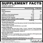 Información nutricional de B Nox Androrush Betancourt 35 servicios ingredientes