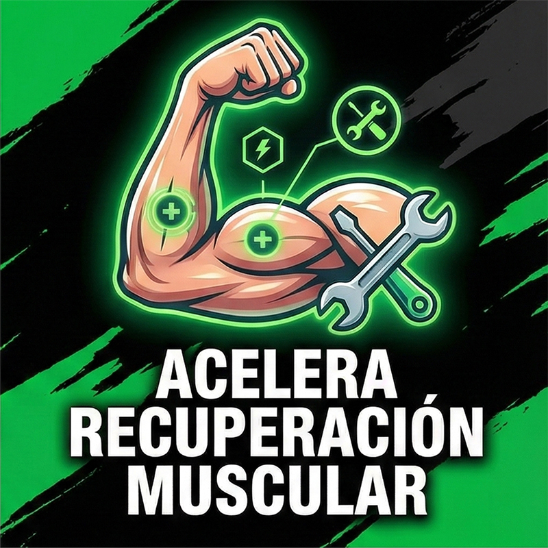 BCAA 6000 acelera la recuperación muscular