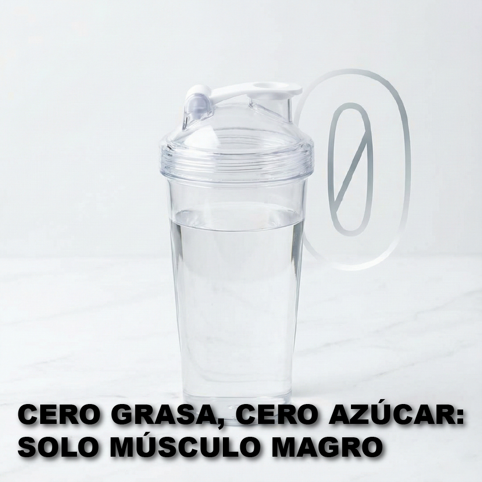 ISO-100: Cero grasa, cero azúcar: solo músculo magro ISO-100: Cero grasa, cero azúcar: solo músculo magro