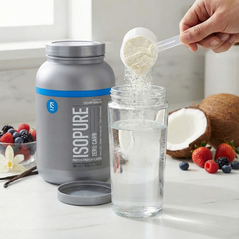 ISOPURE Zero Carb es sinónimo de pureza en cada toma de proteína ISOPURE Zero Carb es sinónimo de pureza en cada toma de proteína
