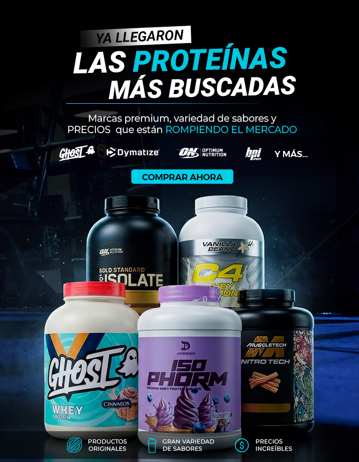 Las Proteínas más buscadas llegaron a Vidafull