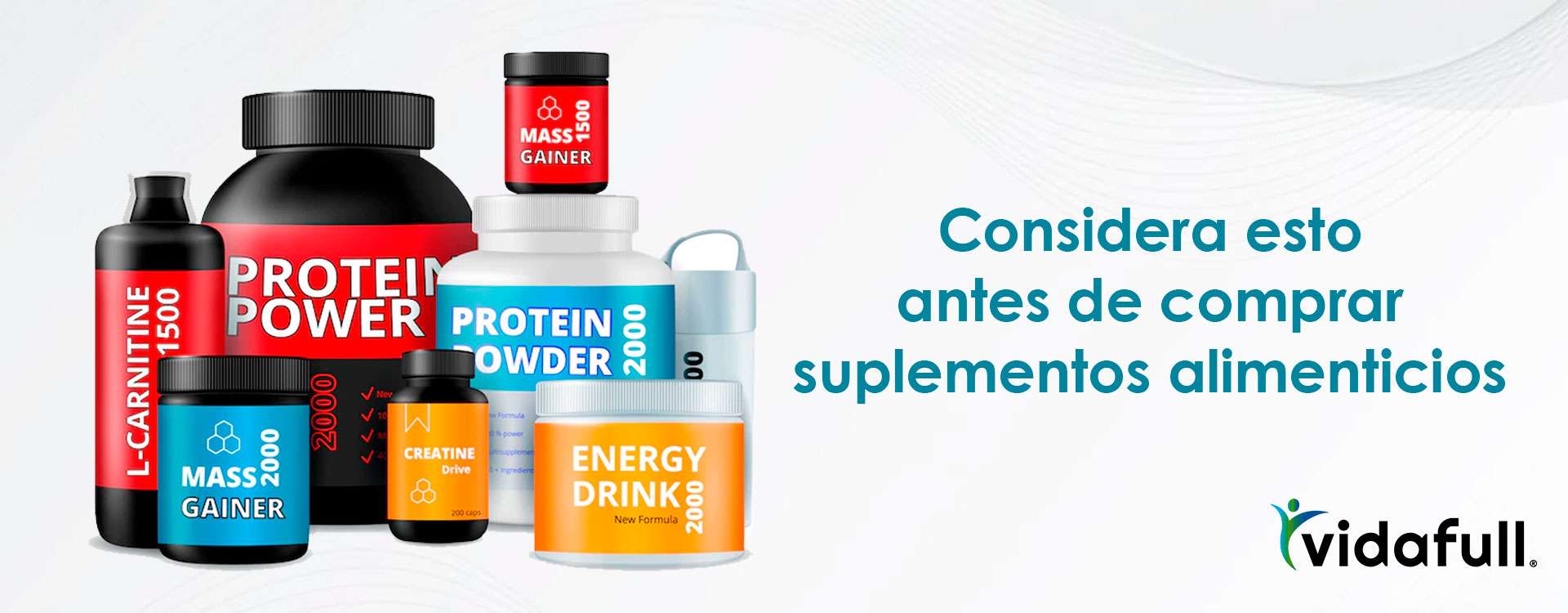 Considera esto antes de comprar suplementos alimenticios Considera esto antes de comprar suplementos alimenticios